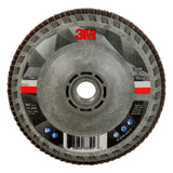 3M 769F Flap Disc, T27 Quick Change, 120 Plus, Purple, 4-1/2 in x 5/8 in-11 (7100243875)  - (10Pack)