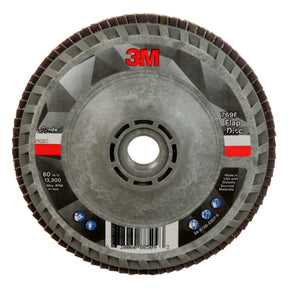 3M 769F Flap Disc, T27 Quick Change, 120 Plus, Purple, 4-1/2 in x 5/8 in-11 (7100243875)  - (10Pack)