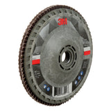 3M 769F Flap Disc, T27 Quick Change, 120 Plus, Purple, 4-1/2 in x 5/8 in-11 (7100243875)  - (10Pack) - 3