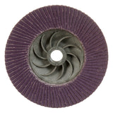 3M 769F Flap Disc, T27 Quick Change, 120 Plus, Purple, 4-1/2 in x 5/8 in-11 (7100243875)  - (10Pack) - 5