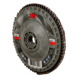 3M 769F Flap Disc T27 Quick Change 60 Plus Precision Shaped Ceramic Purple 4-1/2 in x 5/8 in-11 (7100243877)  - (10 Pack) - 5
