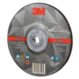 3M 87447 Silver Depressed Center Grinding Wheel, 36+, T27 Quick Change, 6 in x 1/4 in x 5/8 in-11 (7100244821) (20 Pack)