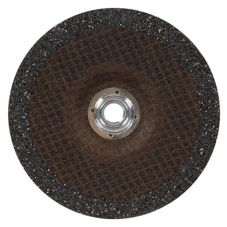 3M 87447 Silver Depressed Center Grinding Wheel, 36+, T27 Quick Change, 6 in x 1/4 in x 5/8 in-11 (7100244821) (10 Pack) - 4