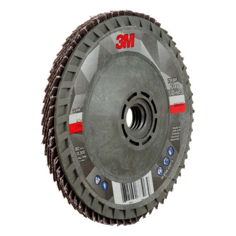 3M 769F Flap Disc , 40+, T29 Quick Change, 4-1/2 in x 5/8 in-11 (7100244822) - 2