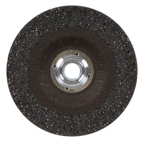 3M 87397 Silver Depressed Center Grinding Wheel, 36+, T27 Quick Change, 4.5 in x 1/4 in x 5/8 in-11 (7100245024) (20 Pack) - 5