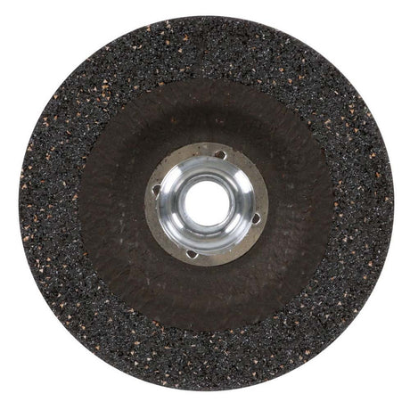3M 87397 Silver Depressed Center Grinding Wheel, 36+, T27 Quick Change, 4.5 in x 1/4 in x 5/8 in-11 (7100245024) (10 Pack) - 5