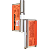 3M 2199938 PROTECTA Hi-Vis Sliding Rail Anchor, Stainless Steel, Orange, Fits 2-3/4 to 3-1/4 in Rails (7100246255) - 3