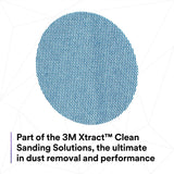 3M 310W Xtract Net Disc, 120+, Blue, 3 in x NH, Die 300V, Hook and Loop (7100247099) (500 Pack) - 9