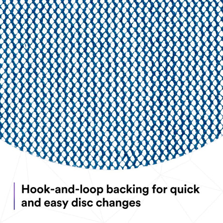 3M 310W Xtract Clean Sanding Net Disc, 180+, 3 in x NH, Die 300V, Hook & Loop, Blue (7100247102) (500 Pack) - 8