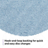 3M 310W Xtract Clean Sanding Net Disc, 320+, Blue, 5 in x NH, Die 500X, Hook and Loop (7100247522) (500 Pack) - 6