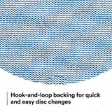 3M 310W Xtract Hookit Net Disc, 180+, Blue, 5 in x NH, Die 500X, for Metal Wood Composites (7100247523) (500 Pack) - 9