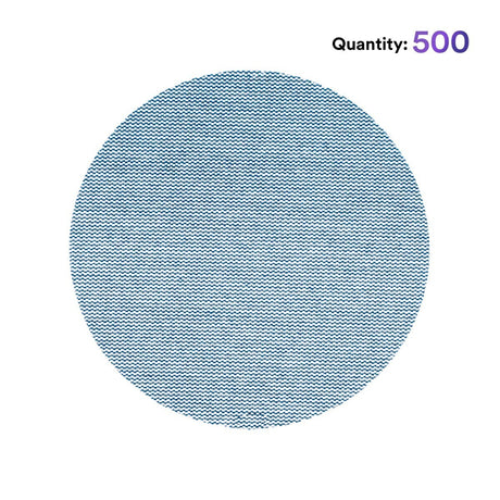 3M 310W Xtract Hookit Net Disc, 180+, Blue, 5 in x NH, Die 500X, for Metal Wood Composites (7100247523) (500 Pack) - 10