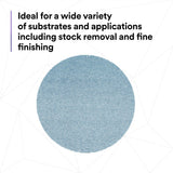 3M 310W 88420 Xtract Clean Sanding Net Disc, 150+, 5 in x NH, Die 500X, Hook & Loop (7100247528) (500 Pack) - 9