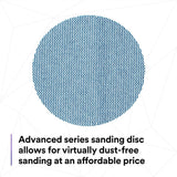 3M 310W Xtract Net Disc, 3 in, 320+, Die 300V, Hook and Loop Sanding Disc (7100247536) (500 Pack) - 4
