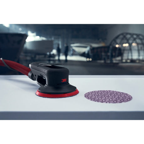 3M 310W 88672 Xtract Clean Sanding Net Disc, 220+, Blue, 8 in, Die 800L, Hook and Loop, Virtually Dust-Free (7100249688) (500 Pack) - 8