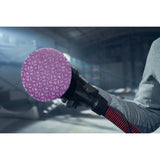 3M 310W Xtract Net Disc 80+ 8 in Die 800L Hook and Loop Sanding Discs for Virtually Dust-Free Wood, Metal, Composites (7100252818) (50 Pack) - 3