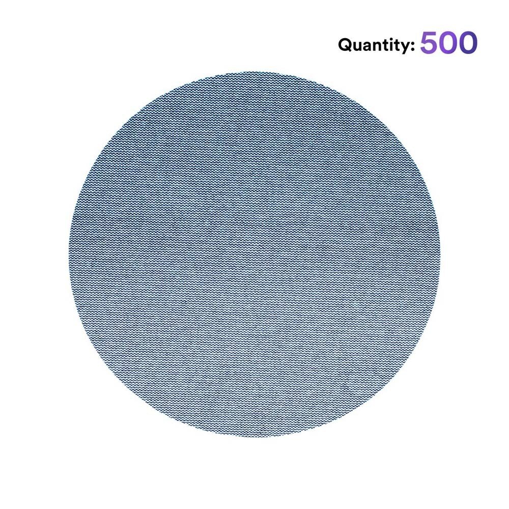 3M 310W Xtract Net Disc 120+ 8 in Die 800L Hook and Loop Sanding Discs Virtually Dust-Free for Metal, Wood, Composites, Stock Removal and Fine Finishing (7100252819) (50 Pack) - 2
