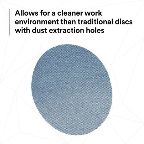 3M 310W Xtract Net Disc 8 in Hook and Loop Sanding Disc, 150+ Grit, Die 800L, Virtually Dust-Free (7100252820) (50 Pack) - 7