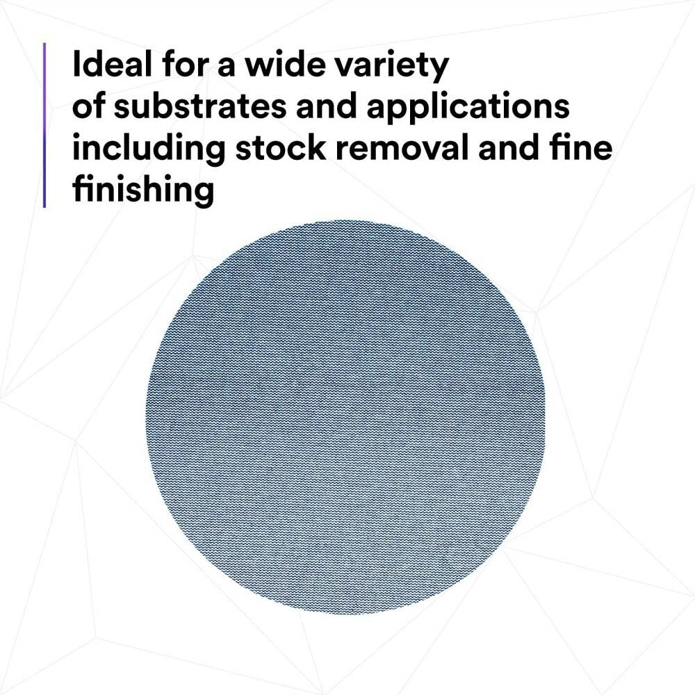 3M 310W Xtract Net Disc 8 in Hook and Loop Sanding Disc, 150+ Grit, Die 800L, Virtually Dust-Free (7100252820) (50 Pack) - 9