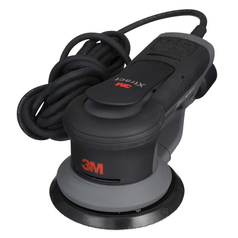 3M 88758 Xtract Electric Random Orbital Sander, 5 in, Central Vacuum, 3/16 in Orbit, 110V, 350W Motor (7100254306) - 4