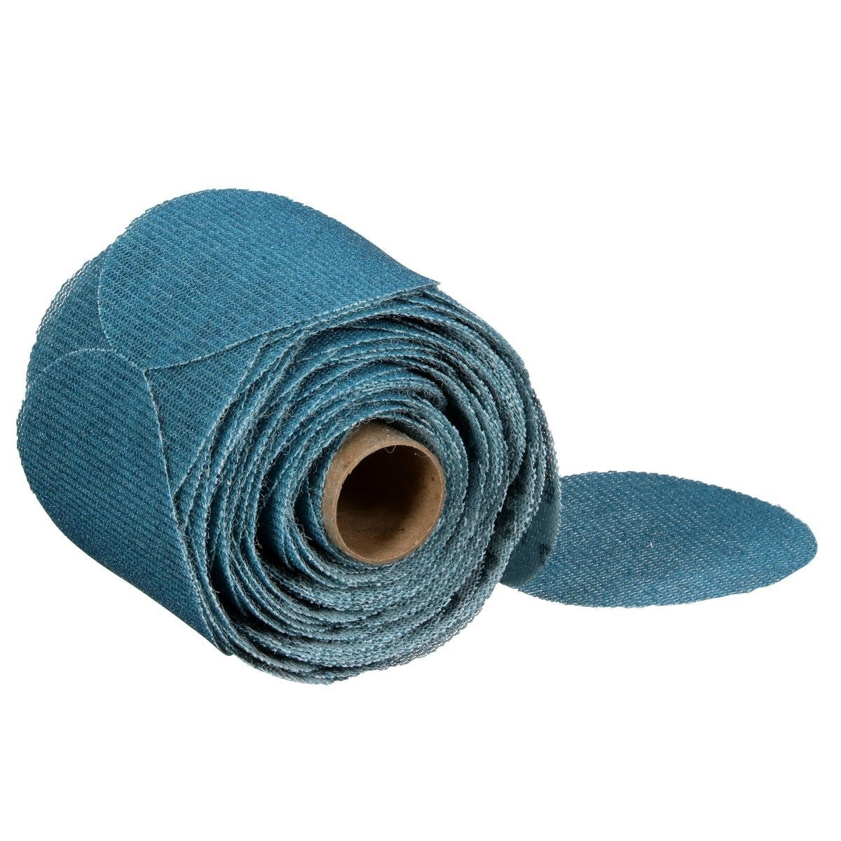 3M Hookit Blue Net Disc Roll, Hook and Loop, Aluminum Oxide 120 Grit, Blue, 3 in, 100 Discs per Roll (36450) (7100254365) - 7