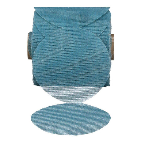 3M 310W Blue Net Disc Roll Hookit, 220 Grit, Blue, 3 in, 100 Discs per Roll (36453) (7100254368)  - (8Pack) - 7