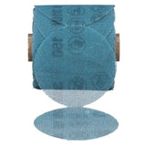 3M 36451 Blue Net Disc Roll , 3 in, 150+ Grade, Best in Class, Virtually Dust-Free, Abrasive Sheet Roll (7100254369)  - (8Pack) - 6