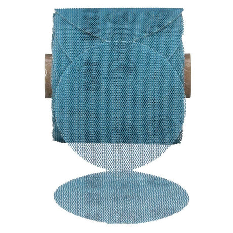 3M 36451 Blue Net Disc Roll , 3 in, 150+ Grade, Best in Class, Virtually Dust-Free, Abrasive Sheet Roll (7100254369)  - (8Pack) - 6
