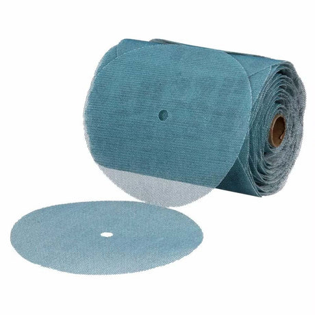 3M 36423 Blue Net Disc Roll , 6 in, 180+ Grade, Best in Class, Virtually Dust-Free, Abrasive Sheet Roll (7100254374)