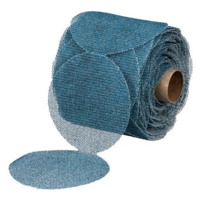3M 36449 Blue Net Disc Roll , 3 in, 80+ Grade, Best in Class, Virtually Dust-Free, Abrasive Sheet Roll (7100254375)  - (8Pack)