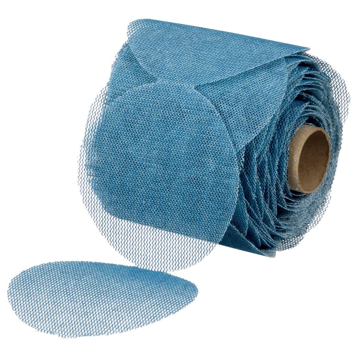 3M 310W Blue Net Hookit Disc Roll, Aluminum Oxide 320 Grit Blue 3 in 100 Discs per Roll (36455) (7100254379)  - (8 Pack)