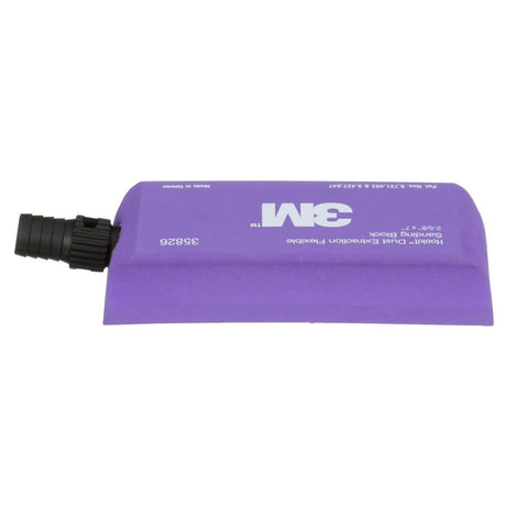 3M 35826 Hookit Dust Extraction Flexible Sanding Block, Purple, 178 mm x 67 mm (7100256500)  - (24 Pack) - 4