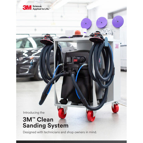 3M Hookit Dust Extraction Flexible Radius Sanding Block, 133 mm x 66 mm (35830) (7100256625)  - (24Pack) - 10
