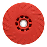 3M Disc Back-up Pad Ribbed, Extra Hard, Red, 4-1/2 in, One Piece (88655) (7100258731)  - (10Pack) - 4