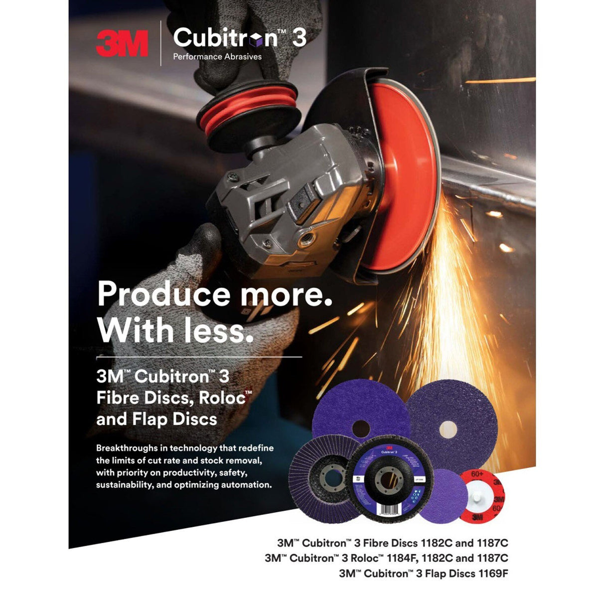 3M Disc Back-up Pad Ribbed, Extra Hard, Red, 4-1/2 in, One Piece (88655) (7100258731)  - (10Pack) - 9