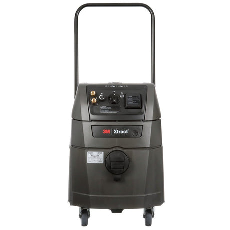 3M 64256 Xtract Clean Sanding Portable Dust Extractor Industrial Vacuum HEPA Filter Automatic Filter Clean 9 Gallon 35 Liter 110 V Black (7100260425)