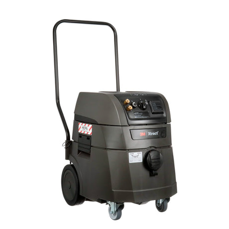 3M 64256 Xtract Clean Sanding Portable Dust Extractor Industrial Vacuum HEPA Filter Automatic Filter Clean 9 Gallon 35 Liter 110 V Black (7100260425) - 5