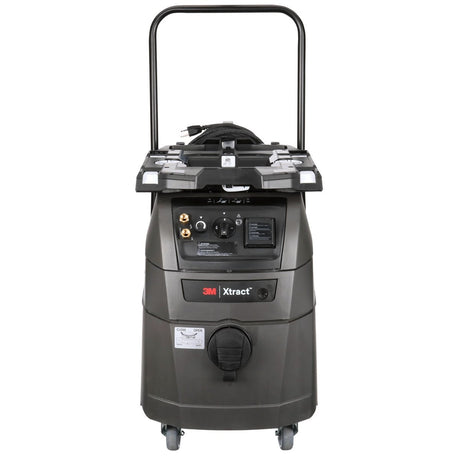 3M 64256 Xtract Clean Sanding Portable Dust Extractor Industrial Vacuum HEPA Filter Automatic Filter Clean 9 Gallon 35 Liter 110 V Black (7100260425) - 6