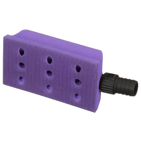 3M 35825 Hookit Dust Extraction Flexible Sanding Block, Purple, 133 mm x 67 mm (7100260505)  - (24 Pack) - 2