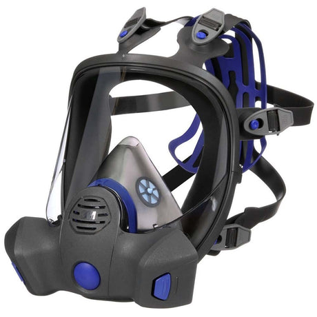 3M FF-801 Secure Click Full Facepiece Reusable Respirator , Small (7100261327)  - (4Pack) - 3