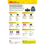 3M FF-801 Secure Click Full Facepiece Reusable Respirator , Small (7100261327) - 9