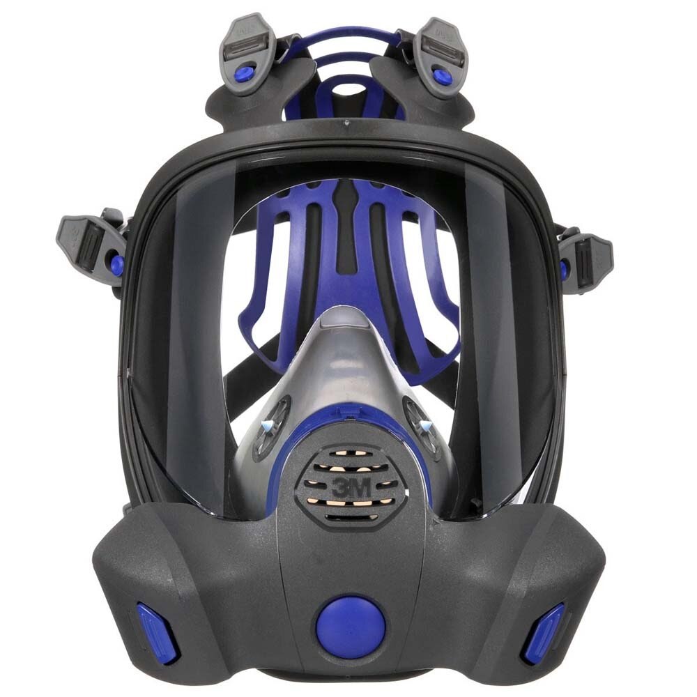 3M FF-803 Secure Click Full Facepiece Reusable Respirator , Large (7100261328)  - (4Pack)