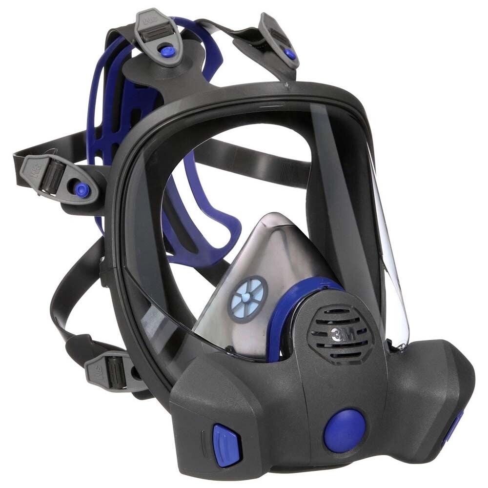3M FF-803 Secure Click Full Facepiece Reusable Respirator , Large (7100261328)  - (4Pack) - 2