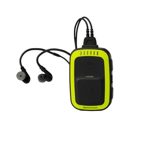 3M PIC-100 NA PELTOR Professional In-Ear Communication Headset, Close-Connect Wireless Technology, VOX Hands-Free, Full-Duplex with In Ear Speech Microphone and 6 Channels, One Size, Yellow/Black (7100262767) - 2