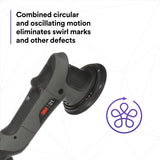 3M 34101 Random Orbital Polisher 21 mm 120V 60Hz Plug A Variable Speed (7100262836) - 10