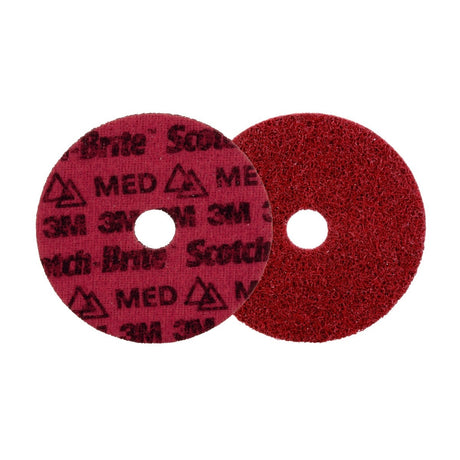 3M PN-DH Scotch-Brite Precision Surface Conditioning Disc, Medium, 5 in x 7/8 in (7100263890) (50 Pack) - 2