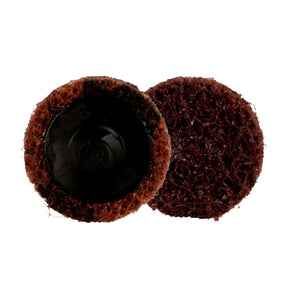 3M PN-DR 89271 Scotch-Brite Roloc Precision Surface Conditioning Disc TR Coarse Brown 3/4 in (7100263901)  - (200 Pack)