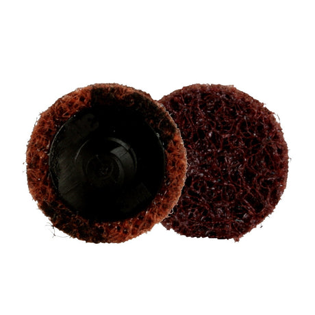 3M PN-DR 89271 Scotch-Brite Roloc Precision Surface Conditioning Disc TR Coarse Brown 3/4 in (7100263901)  - (200 Pack)