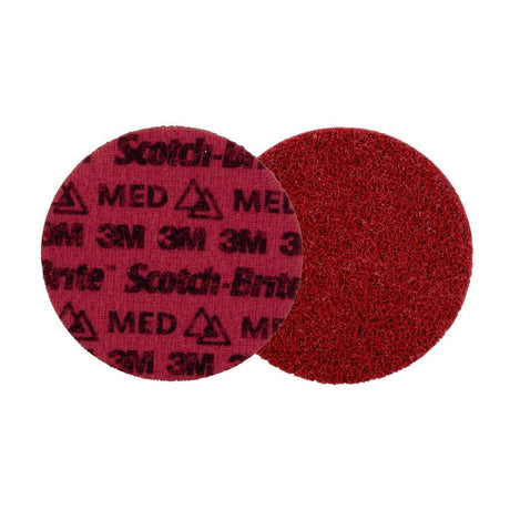 3M PN-DH Scotch-Brite Precision Surface Conditioning Disc, Medium, 5 in x NH (7100263914) (50 Pack) - 2