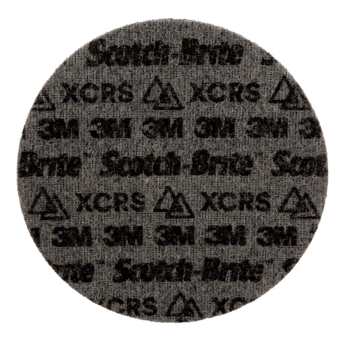 3M PN-DH Scotch-Brite Precision Surface Conditioning Disc, Extra Coarse, Dark Gray, 7 in x NH, Hook and Loop (7100263923) (25 Pack) - 3